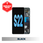 Samsung Galaxy S22 5G Screen Service Pack - Black