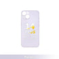 iPhone 14 Plus - OEM Compatible Back Glass - Purple (Big Hole)