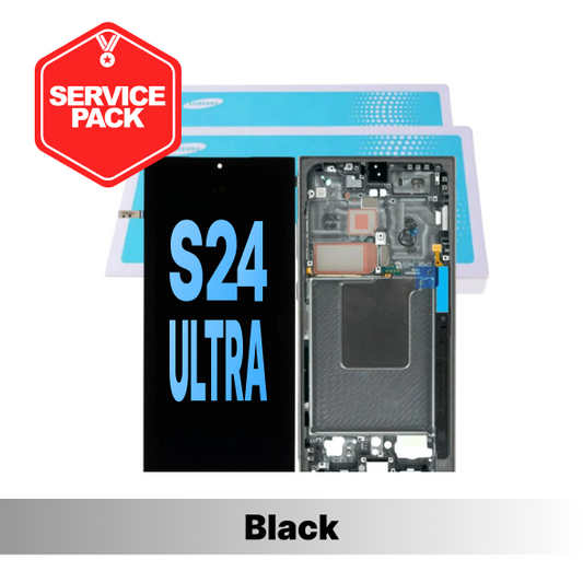 Samsung Galaxy S24 Ultra LCD Touch Digitizer [Service Pack] - Titanium Black/Blue/Green