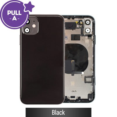 iPhone 11 Oem Compatible Housing with Full Parts - Black
