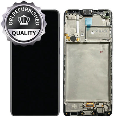 Samsung Galaxy A21S Compatible Amoled Assembly with Frame Refurbished