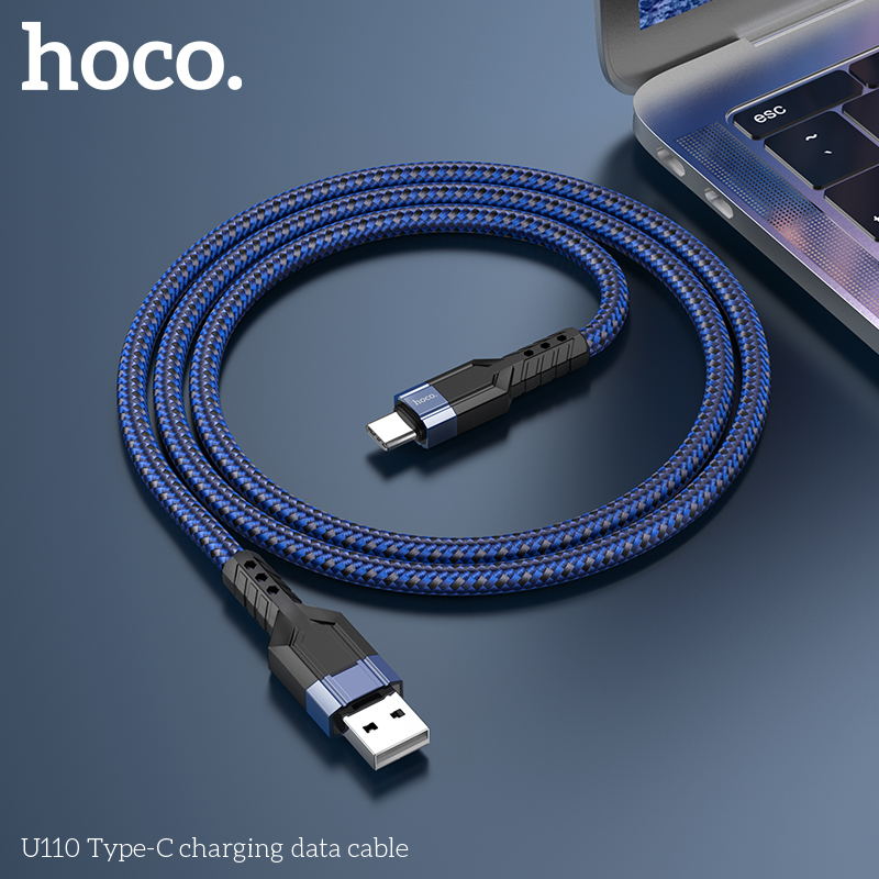 U110 Type-C charging data cable Blue