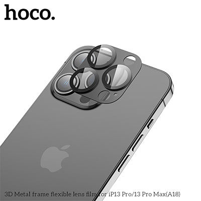 A18 3D Metal frame flexible lens film Protector for iPhone 13 mini/13