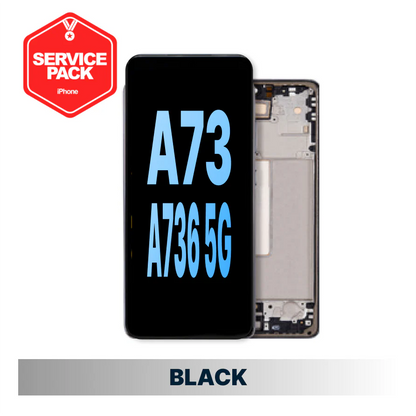 Samsung Galaxy A73/A736 5G Service Pack Screen - Black
