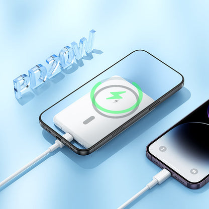 Hoco J140A black Tony PD20W ultra-thin magnetic power bank(5000mAh)