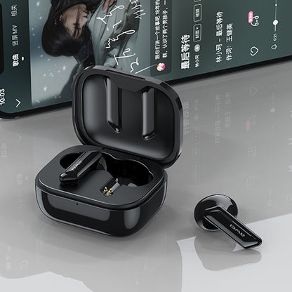 Awei T36 True Wireless Sport Earbuds with Charging case - Black