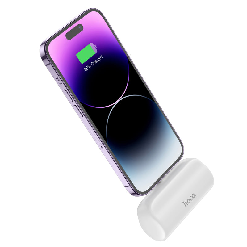 Hoco J106 Mini Compact Powerbank (5000mAh) Type-C White