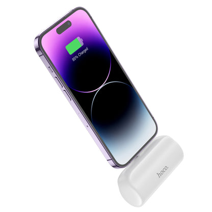 Hoco J106 Mini Compact Powerbank (5000mAh) Type-C White