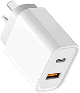 QC3.0+PD3.0 Fast Charger Adapter - 18W