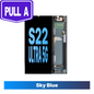 Samsung Galaxy S22 Ultra Pull A grade Screen - Sky Blue