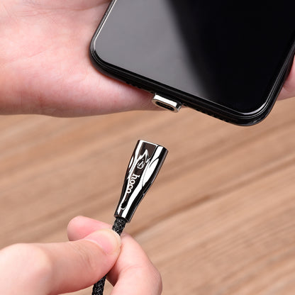 HOCO U75 Blaze magnetic Lightning charging Cable - Black