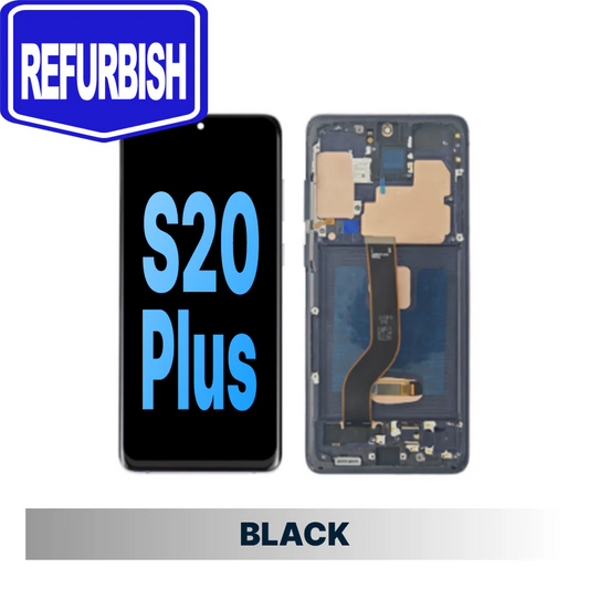 Samsung Galaxy S20 Plus Screen Refurbished - Black