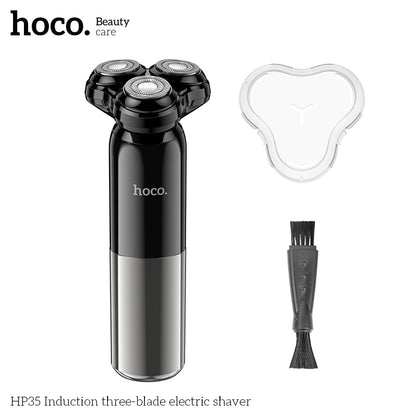 Hoco HP35 Induction three-blade electric shaver - Grey