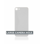 iPhone 8 - Compatible Back Glass - White (Big Hole)