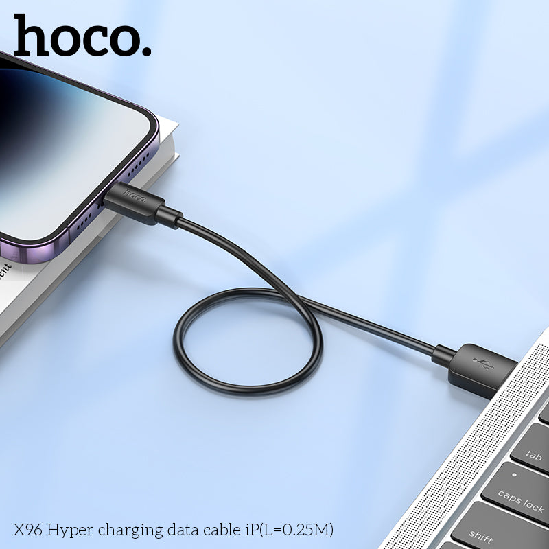 X96 Hyper charging data cable iP(L=0.25M)