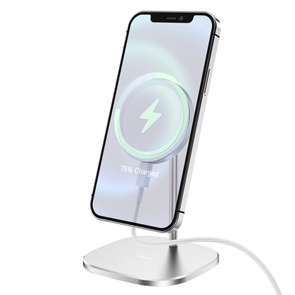 HOCO CW32 15W Magesafe Wireless Fast Charger with table Stand