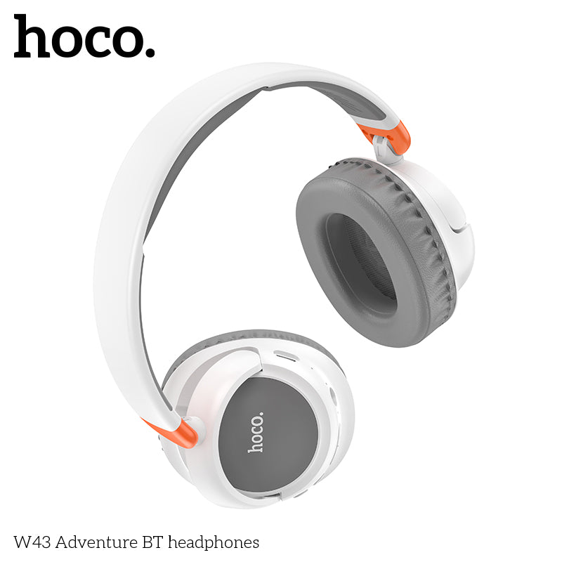 HOCO W43 Adventure BT headphones - White