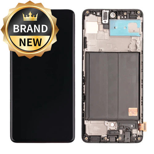 Samsung Galaxy A51 4G/A515 Genuine Original Service Pack - Black