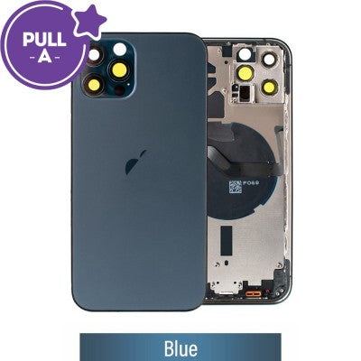 iPhone 12 Pro Oem Compatible Housing with Full Parts - BLUE