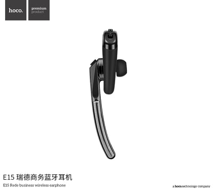 HOCO Rede Wireless Earphone With Mic - E15