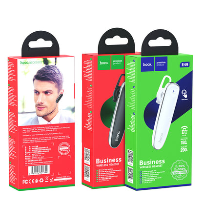 HOCO E49 Business Wireless Headset with Mic