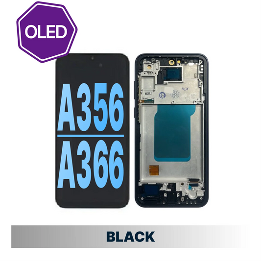 Samsung Galaxy A35/A356 5G HQ OLED Screen With Frame - Navy