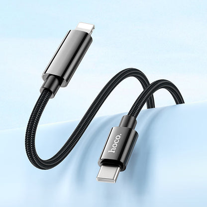Hoco U125 Benefit PD charging data cable with display iP