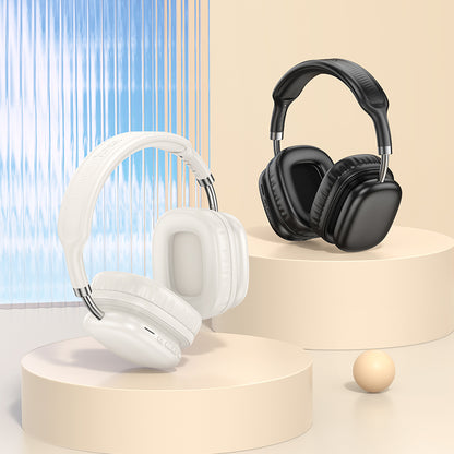 W52 Wonderful BT headphones milky white