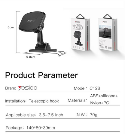 YESIDO Dashboard Magnetic Bracket - C129