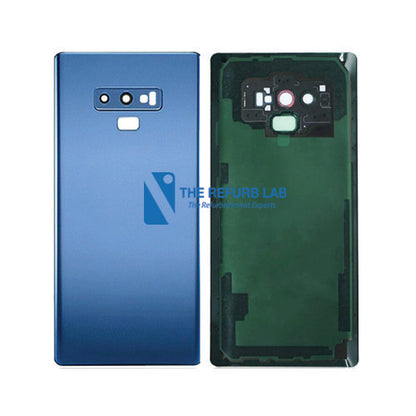 Samsung Galaxy Note 9 Compatible Back Cover with Adhesive - Blue
