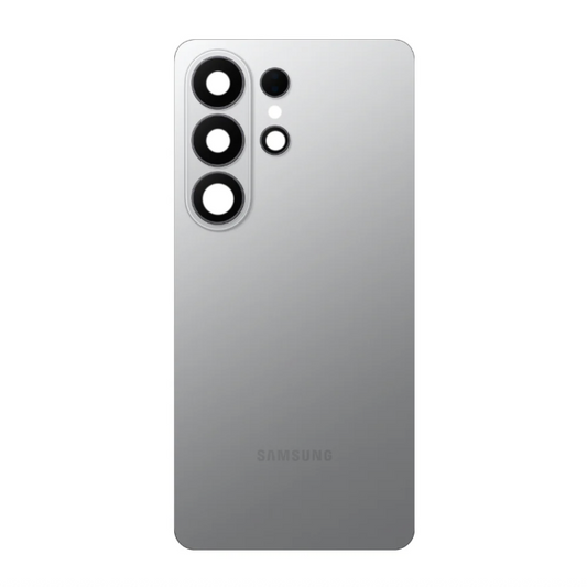 Samsung S26 Ultra Back Glass with Adhesive - Silver Shadow