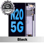 Samsung Galaxy Note 20 Refurbished Assembly with Frame - Black