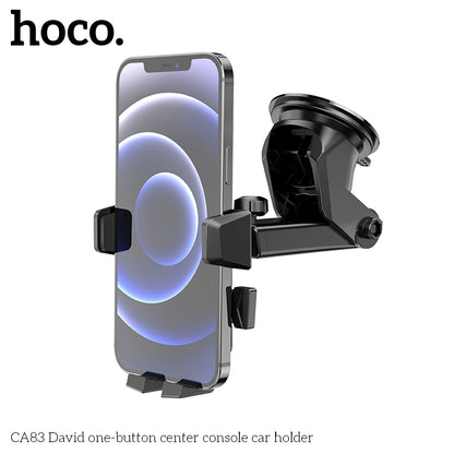 Hoco CA83 David one-button center console car holder