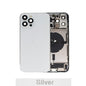 iPhone 12 Pro Max Back Housing With Small Parts - Silver