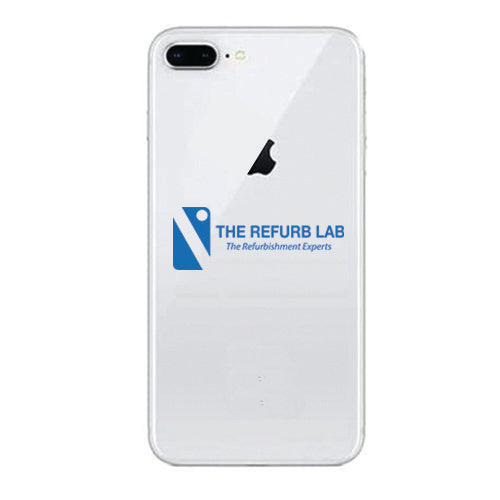 iPhone 8 Plus Back Glass With Camera Lens - White