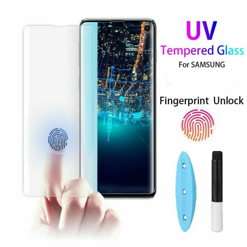 Tempered Glass for Galaxy S20 Ultra with UV Glue - 2 Pack