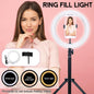 Ring Fill Light 26cm Long Stand