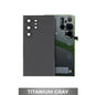 Samsung S24 Ultra Back Glass with Adhesive - Phantom Gray