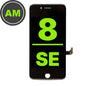 iPhone 8/iPhone SE/iPhone SE 2022 Aftermarket Screen Assembly - Black