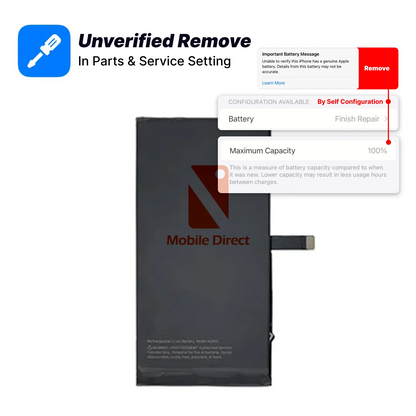 iPhone 15 Battery - Self Configuration