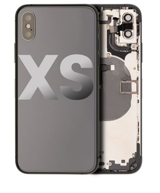 iPhone XS Housing With Parts (NO Charging Port) - Black
