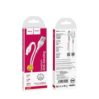 HOCO X37 Cool power charging data cable for iP