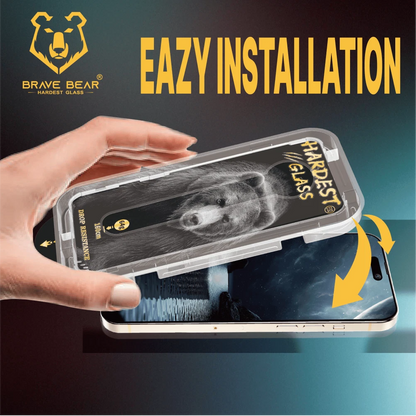 G15 Dust Free Full Cover Tempered Glass - iP13 Pro Max