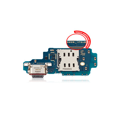 Samsung Galaxy S24 Ultra S928U (American Version) Charging Port Board With Sim Card Reader-Oem