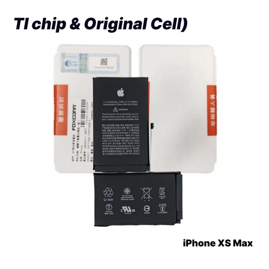 iPhone XS MAX Battery Super High Quality - TI chip & Original Cell
