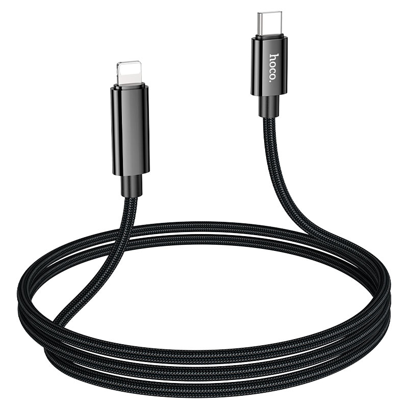 Hoco U125 Benefit PD charging data cable with display iP