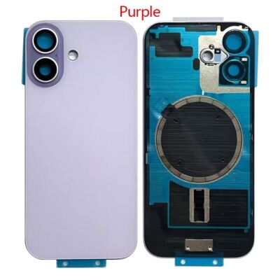 iPhone 17 Compatible Back Glass With Magsafe Magnet And Adhesive - Lavender