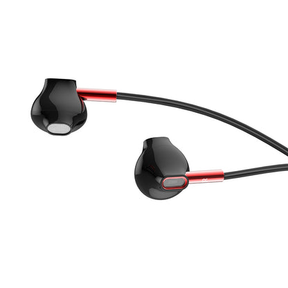 HOCO M57 Stereo Wired Headset with Mic - Black