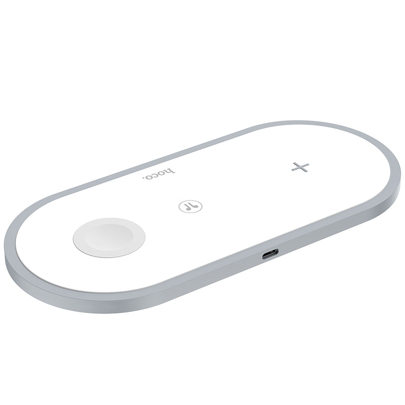 HOCO CW24 Handsome 3-in-1 wireless fast charger