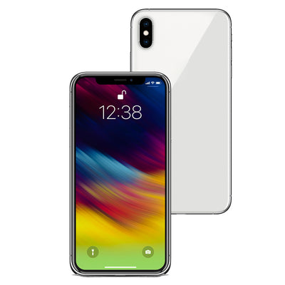 iPhone X Used Phone 128GB Silver [Grade-A]